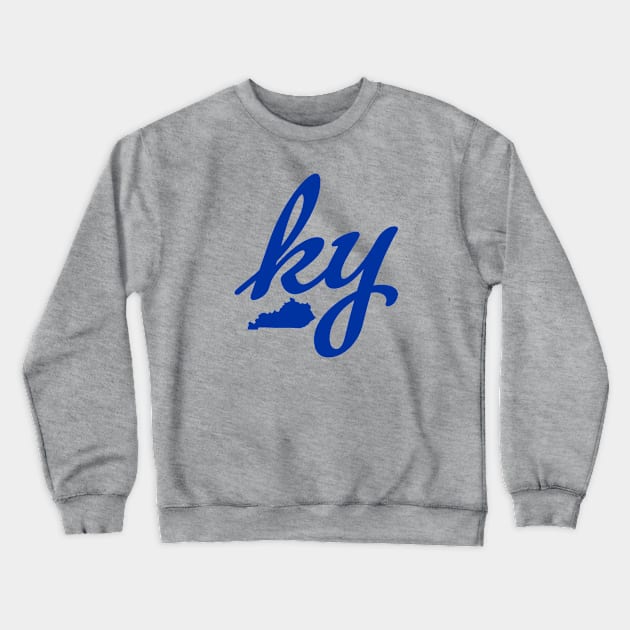 Kentucky ky Ladies Script Crewneck Sweatshirt by KentuckyYall